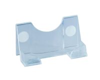 Porte-cartes de visite Durable acrylique 12 x 5,5 cm incolore - 50 cartes