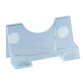 Plastic visitekaarthouder Durable 120 x 55 mm kleurloos voor 50 kaartjes 