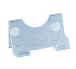 Porte-cartes de visite Durable acrylique 12 x 5,5 cm incolore - 50 cartes