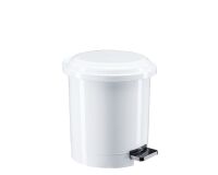 Papelera de plástico con pedal 6L