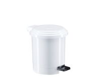 Papelera de plástico con pedal 3L