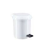 Papelera de plástico con pedal 3L