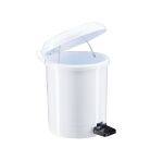 Papelera de plástico con pedal 3L
