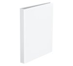 Classeur 4 anneaux cartonné Bruneau personnalisable A4 - Dos 3,5 cm blanc