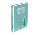 Personaliseerbare map 4 ringen rug 35 mm formaat 27,5 x 32 cm