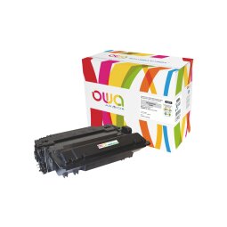Toner Owa compatible HP 55X-CE255X haute capacité noir pour imprimante laser