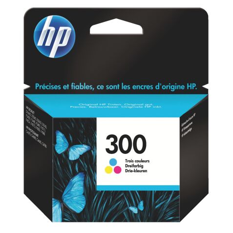 HP 300 cartucho original tricolor (165 páginas)