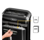 Powershred 79Ci Shredder - Cross-Cut P-4 - 16 Sheets - Fellowes