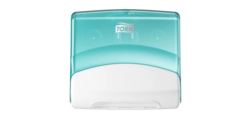 Distributeur chiffons Tork W4 bleu