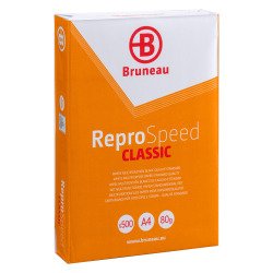 White A4 paper 80 g Bruneau Reprospeed - Packet of 500 sheets