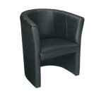 Fauteuil Tabby revêtement crôute de cuir