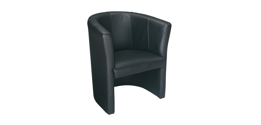 Fauteuil Tabby revêtement crôute de cuir