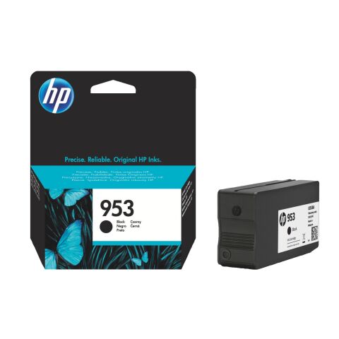 HP 953 Cartucho original negro (1000 páginas)