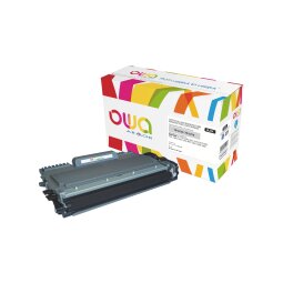 Toner Owa compatible Brother TN2220 noir pour imprimante laser