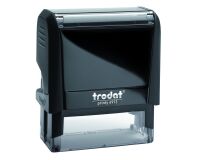 Trodat Printy 4913 sello con texto personalizable 7 líneas 58 x 22 mm monocromo