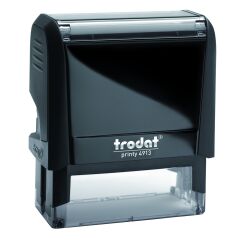 Trodat Printy 4913 sello con texto personalizable 7 líneas 58 x 22 mm monocromo