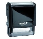 Tampon texte personnalisable Printy 4913 Trodat monochrome 5 lignes
