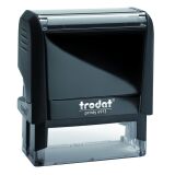Tampon texte personnalisable Printy 4913 Trodat monochrome 5 lignes - noir