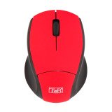Souris sans fil compacte rouge