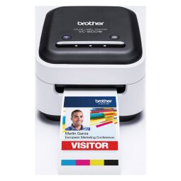 Imprimante d'étiquettes couleur Brother VC-500WCR