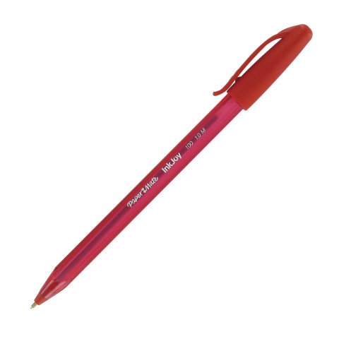 Boligrafo con capuchón Inkjoy Rojo