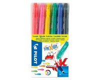 Frixion Colors viltstift geassorteerde kleuren medium kegelpunt - Set van 6