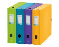 Carpeta de proyectos polipropileno Menphis Elba - Lomo 8 cm - colores surtidos