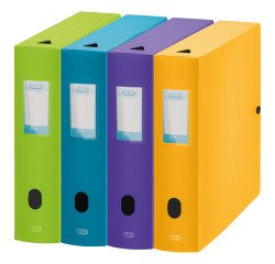 Carpeta de proyectos polipropileno Menphis Elba - Lomo 8 cm - colores surtidos