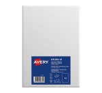 Etiquettes A3 blanc brillant Avery A3L002-10 - 420 x 297 mm - Pochette de 10