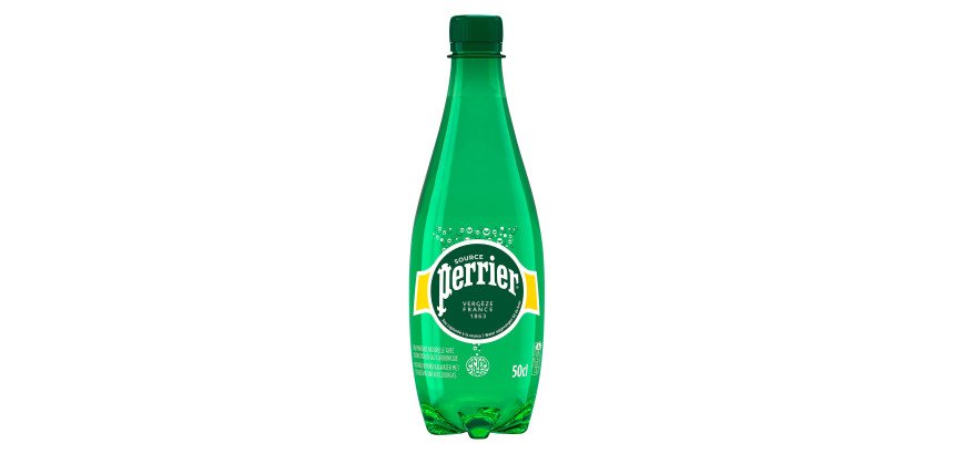 Eau gazeuse Perrier bouteille 50 cl - carton de 24