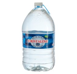 Bonbonne d'eau de source Cristaline 5 L