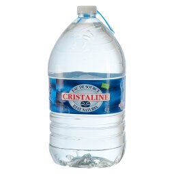 Flasche Wasser Cristaline 5 L