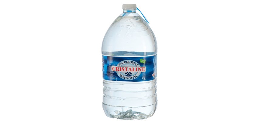 Flasche Wasser Cristaline 5 L