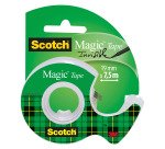 Dévidoir adhésif Scotch invisible + rouleau 19 mm x 7,5 m