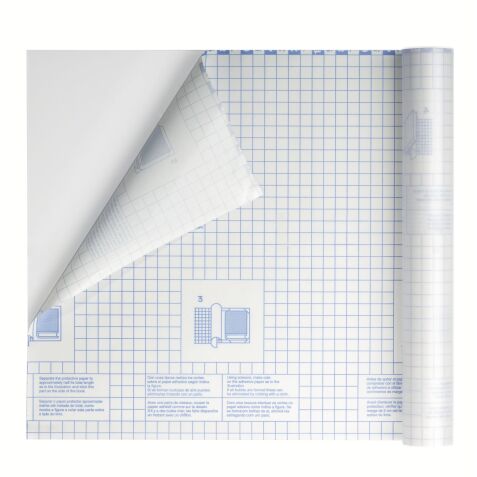 Rouleau pellicule transparente adhésive - 0,33 x 10 mètres