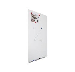 Pizarra blanca lacada sin marco CEP 75 x 115 cm