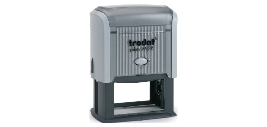 Tampon texte personnalisable Printy 4928 Trodat monochrome 7 lignes