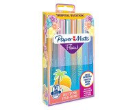 Bolígrafo Paper Mate Flair Tropical escritura media - Estuche de 16 colores surtidos