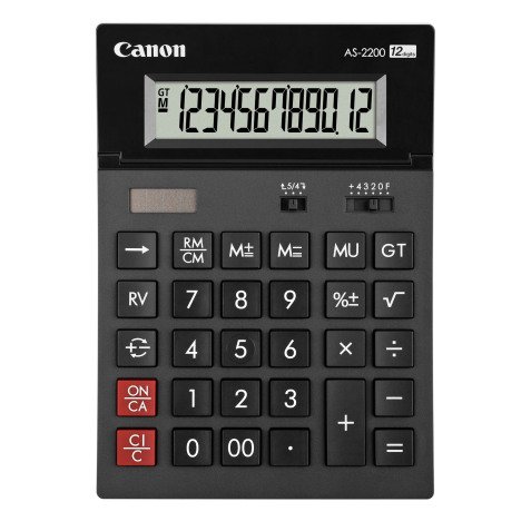 Calculatrice de bureau Canon AS-2200
