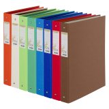 Binder Forever 4 rings back 35 mm 8 assorted colours