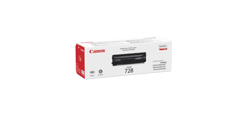 Toner Canon CRG 728 noir pour imprimante laser