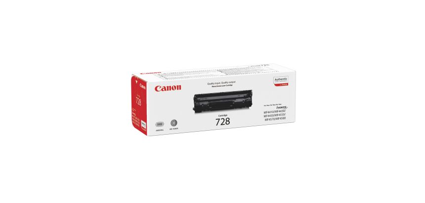 Toner Canon CRG728 noir pour imprimante laser