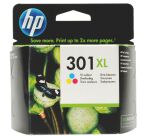 Cartouche HP 301XL 3 couleurs pour imprimante jet d'encre