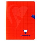 Stapled notebook Clairefontaine Mimesys 17 x 22 cm Seyes ruled 96 Pages 