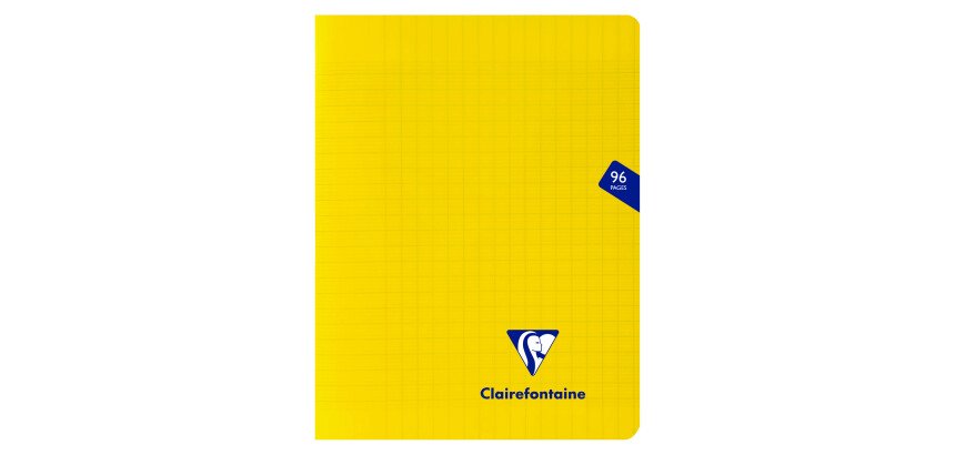 Stapled notebook Clairefontaine Mimesys 17 x 22 cm Seyes ruled 96 Pages 