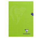Cahier piqué Clairefontaine Mimesys A4 - 21 x 29,7 cm grands carreaux 96 pages