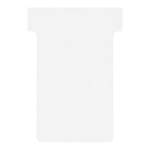 Fichas T 60 mm. Blanco - Paquete de 100
