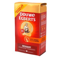 Pak 250 g Douwe Egberts gemalen koffie Dessert 100% Arabica (goud)