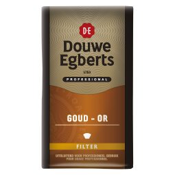 Pack of 250 g Douwe Egberts ground coffee Dessert 100% Arabica (gold)