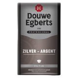 Pack of 250 g Douwe Egberts ground coffee 80% Arabica - 20% Mocha (silver)